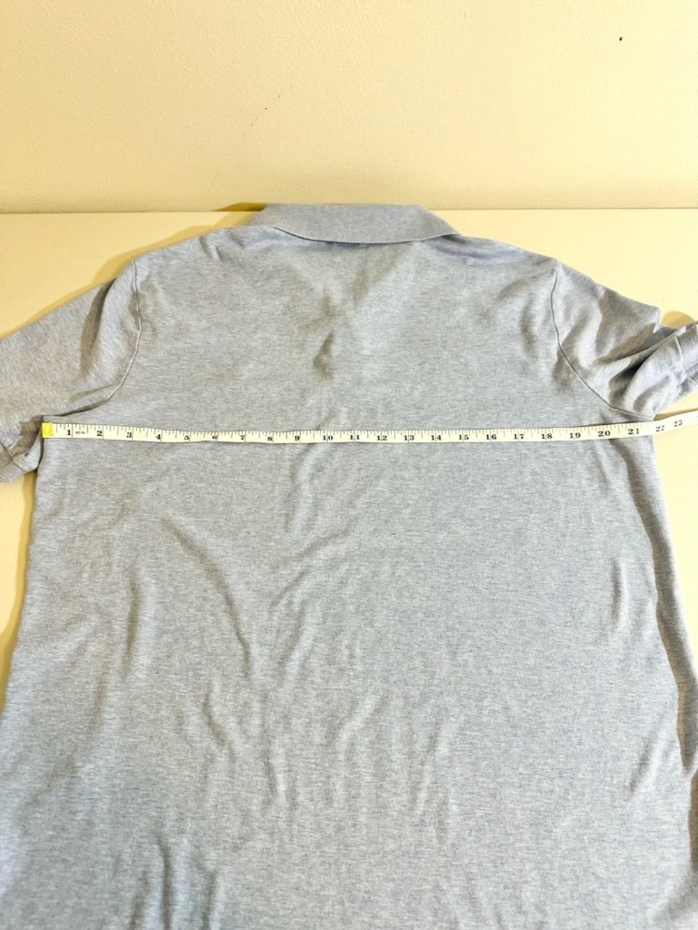 Polo by Ralph Lauren Heather Light Blue Polo Large Red Pony Short Sleeve Preppy